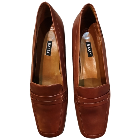 Bally Shoes Bally 9c Wilkie 5 Brown Soft Leather Loafers Made In